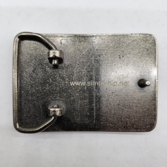 Y2K Belt Buckle with a Purple Dots/Spots Style Decoration - Picture 2 of 3